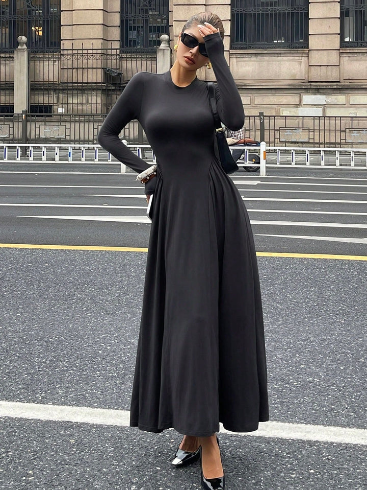 Rochie maxi SHEIN, gri
