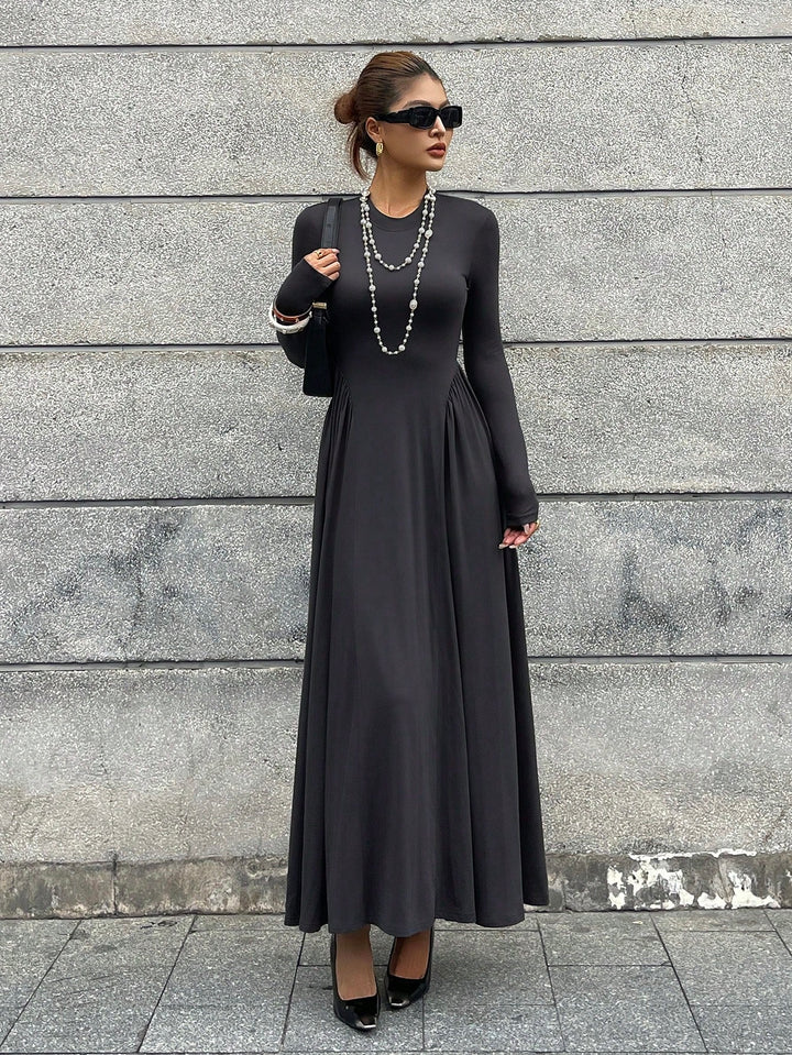 Rochie maxi SHEIN, gri