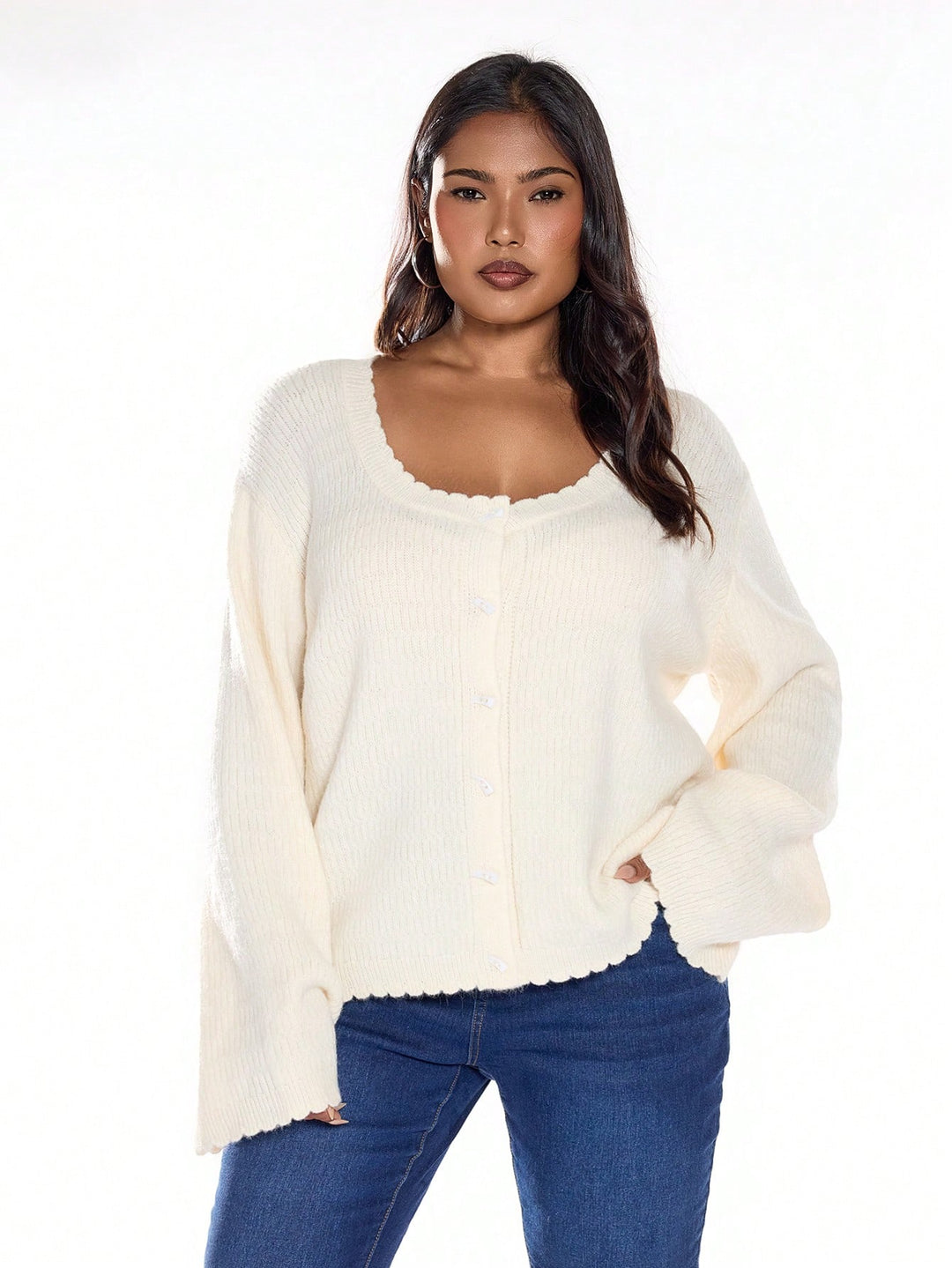 Cardigan SHEIN, bej