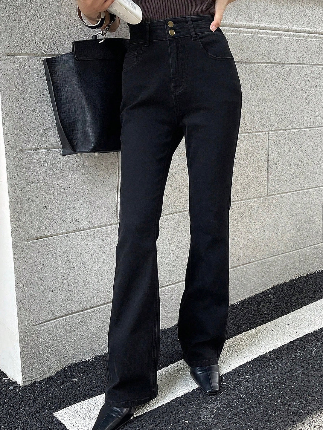 Jeans SHEIN, negru