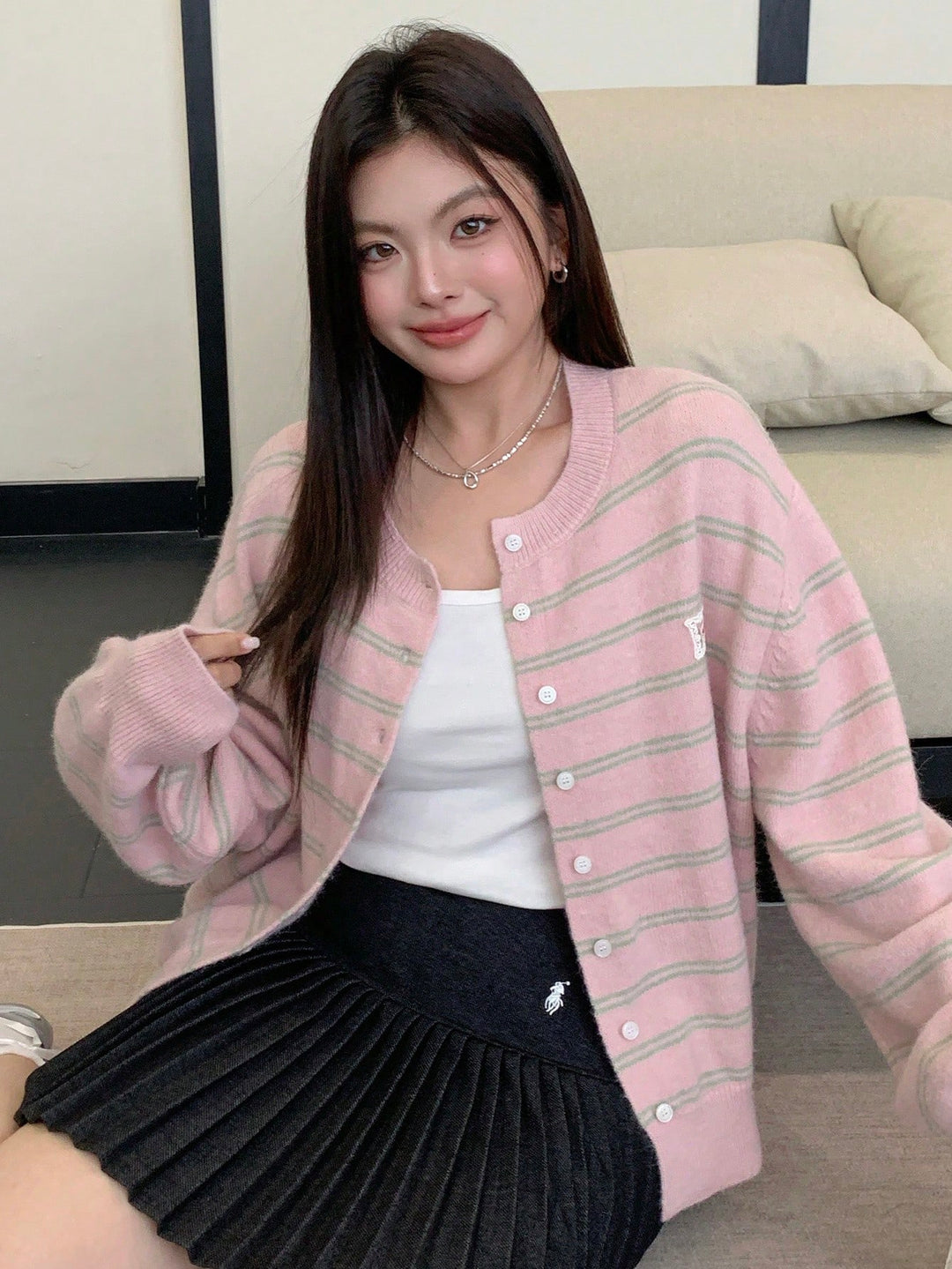 Cardigan SHEIN, roz
