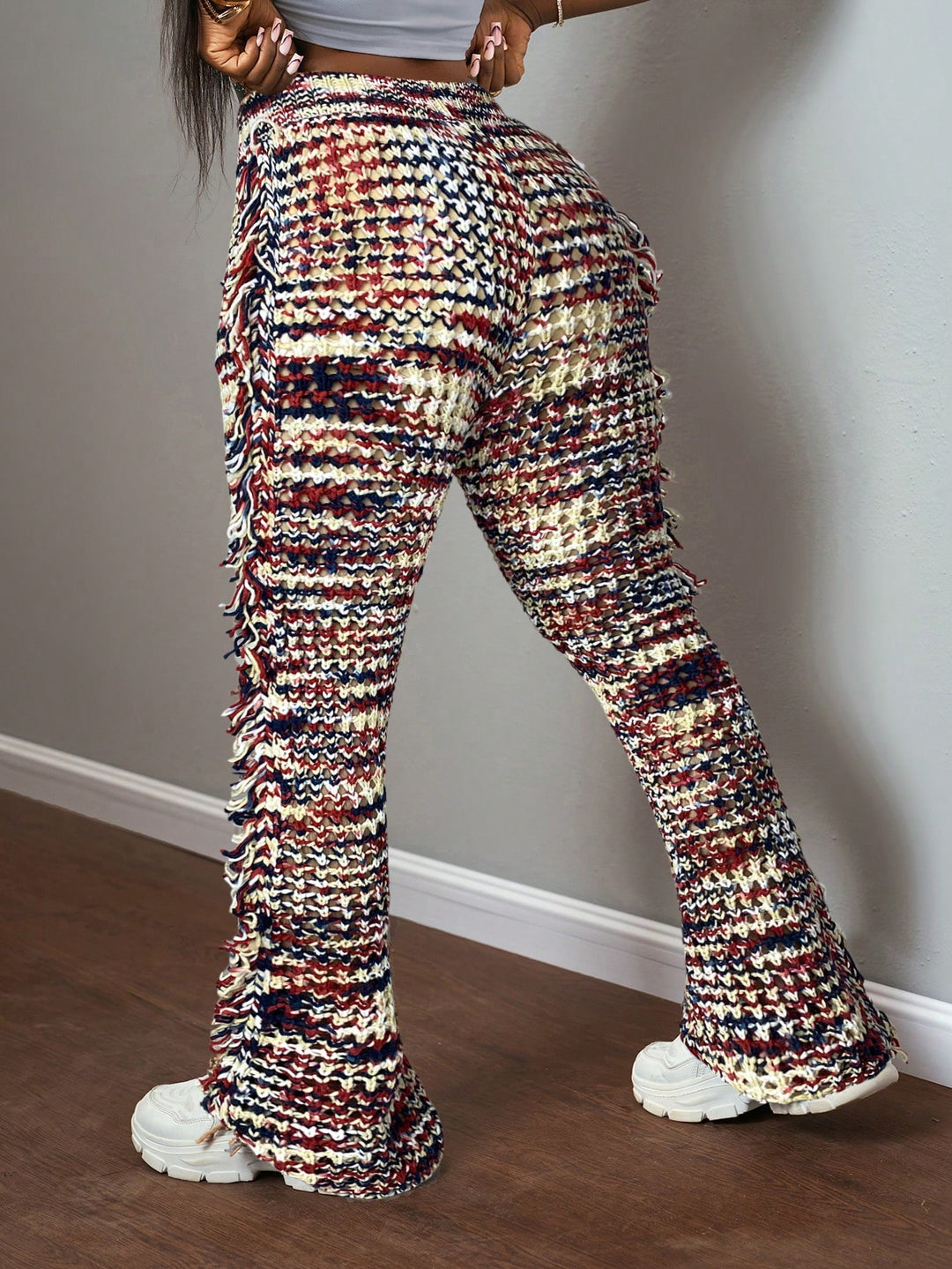 Pantaloni SHEIN, albastru
