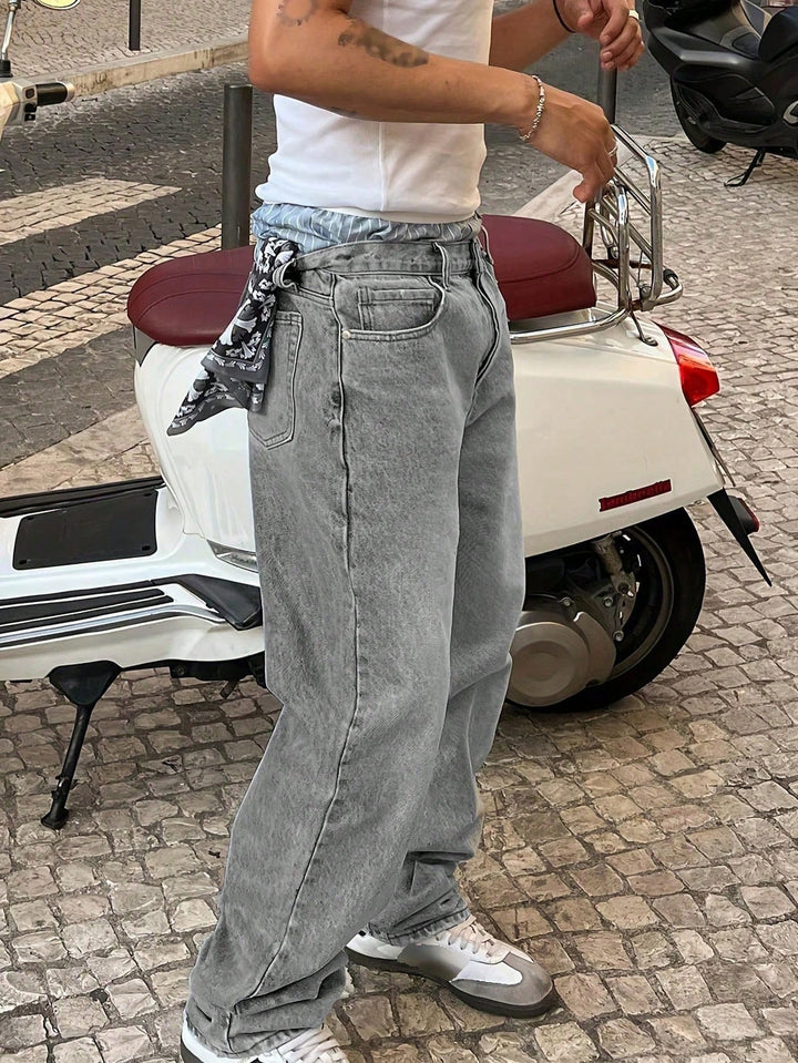 Jeans SHEIN, gri