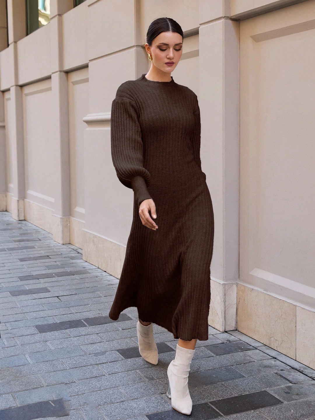 Rochie SHEIN, maro