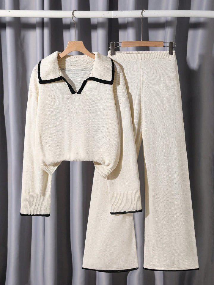 Set de tricotaje SHEIN, bej