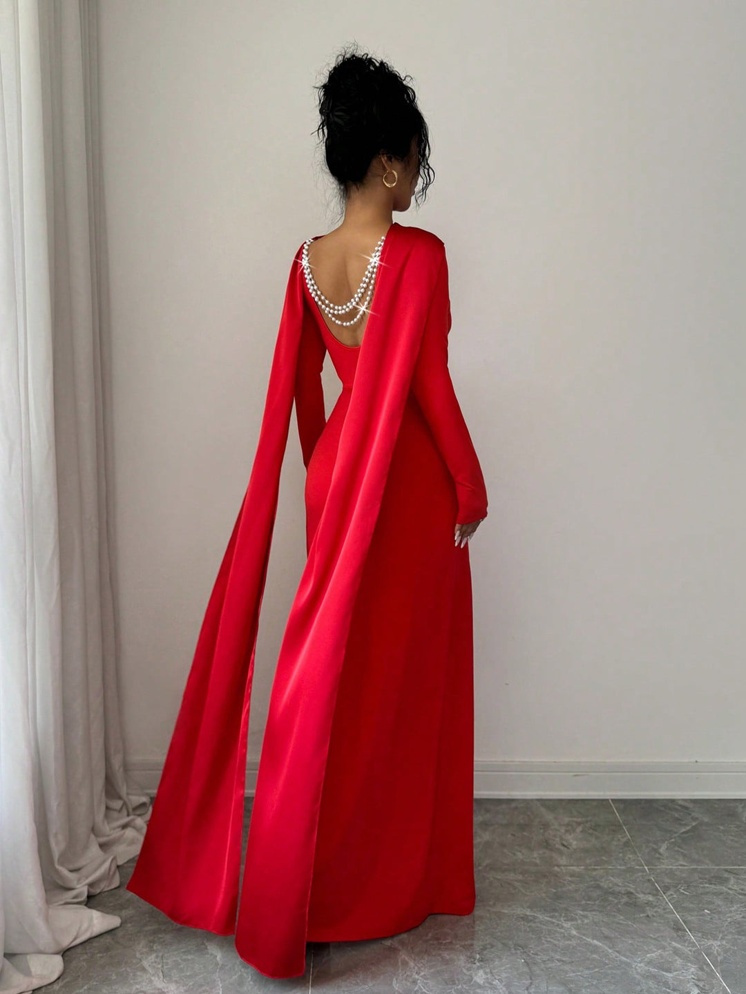 Rochie maxi SHEIN, roșu