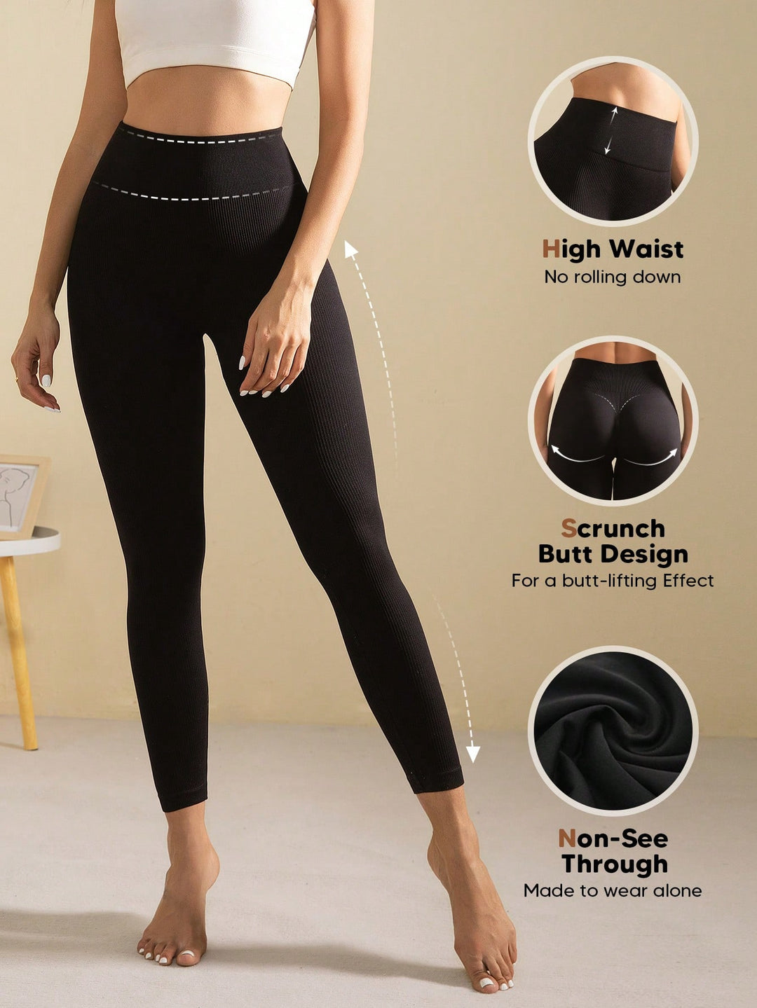 Lenjerie modelatoare SHEIN, negru