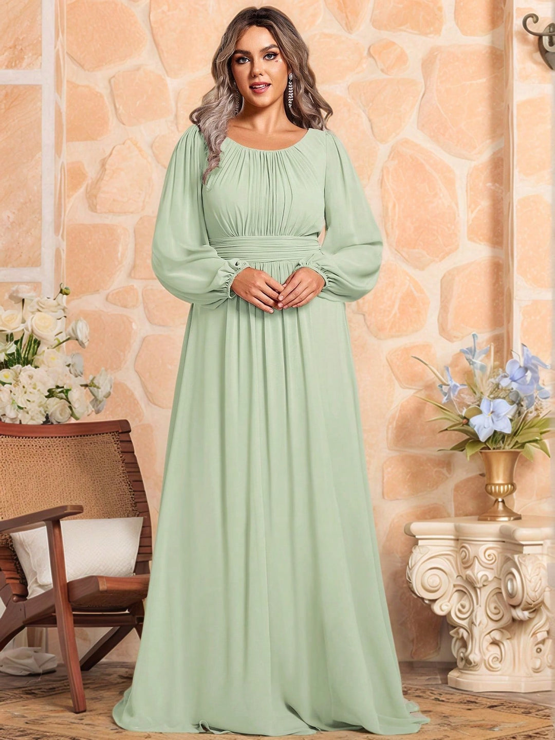 Rochie SHEIN, verde