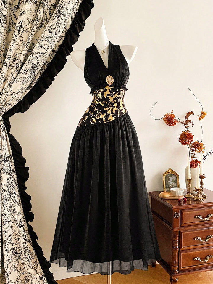 Rochie maxi SHEIN, negru