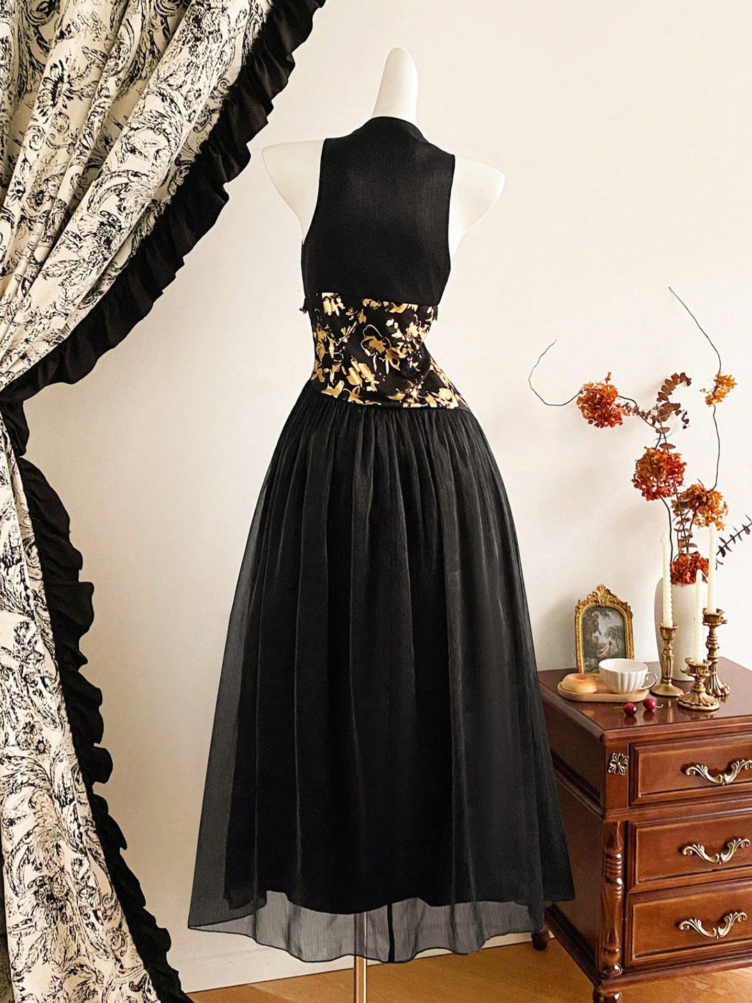 Rochie maxi SHEIN, negru