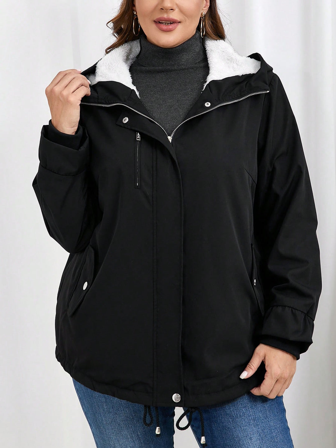 Palton SHEIN, negru