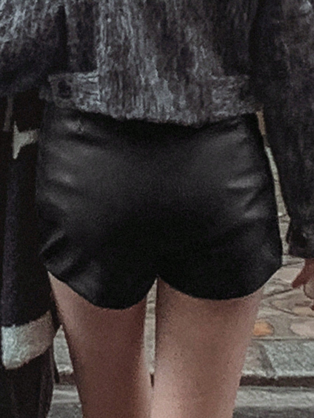 Pantaloni scurți SHEIN, negru