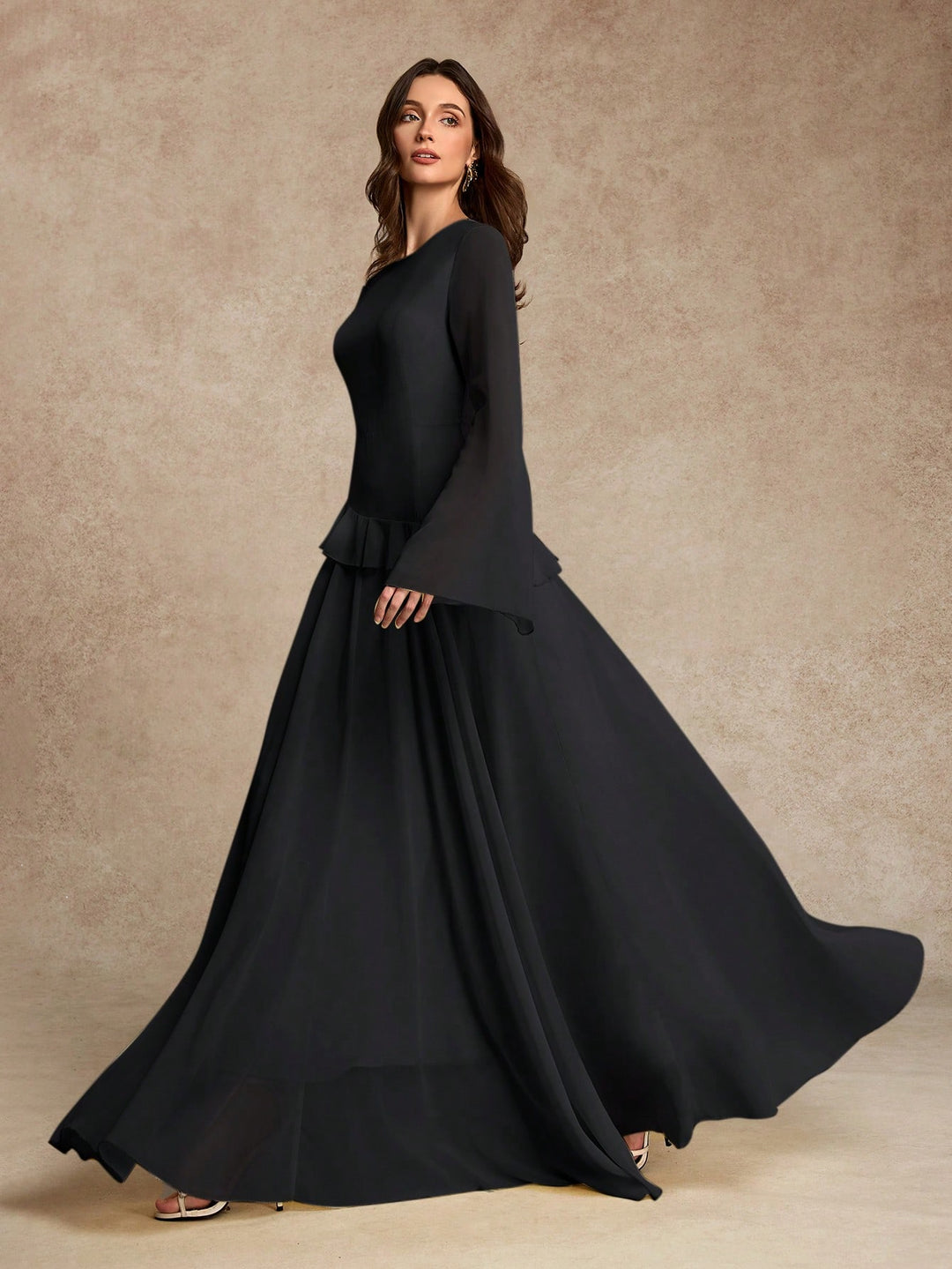 Rochie maxi SHEIN, negru