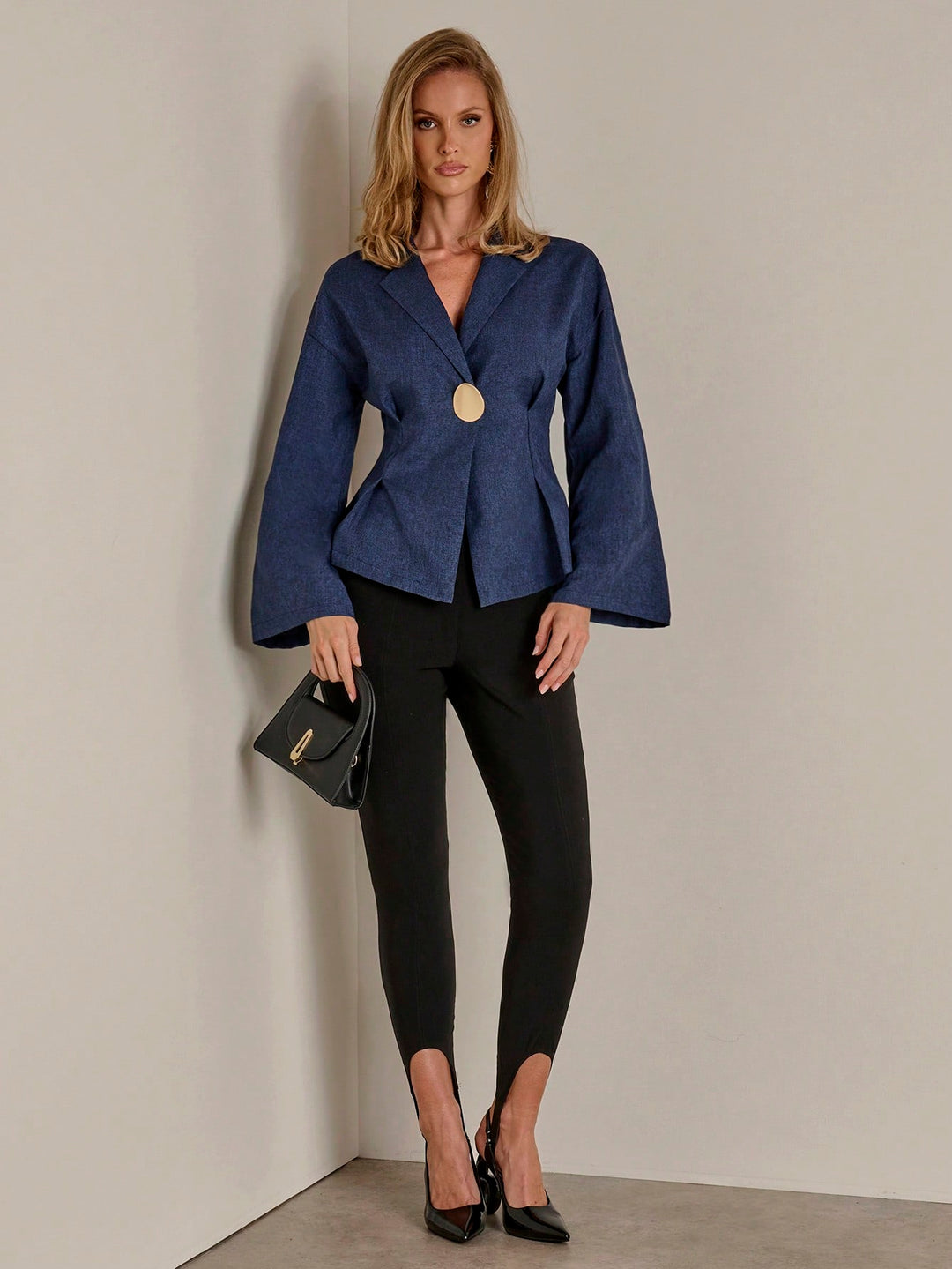 Top SHEIN, albastru