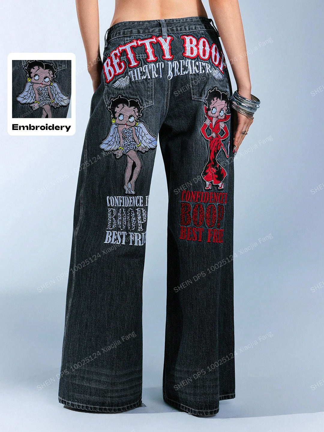 Jeans SHEIN, albastru