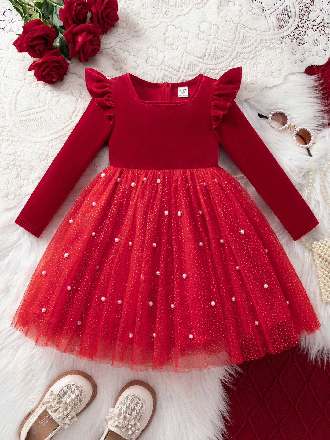 Rochie mini Shein, roșu