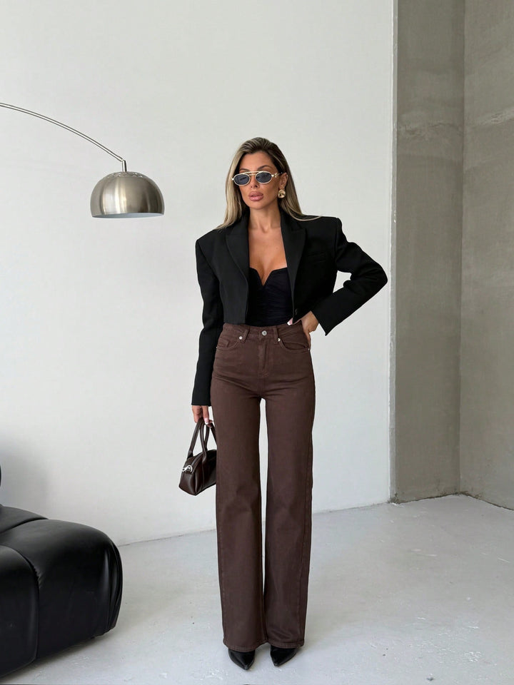 Jeans SHEIN, maro