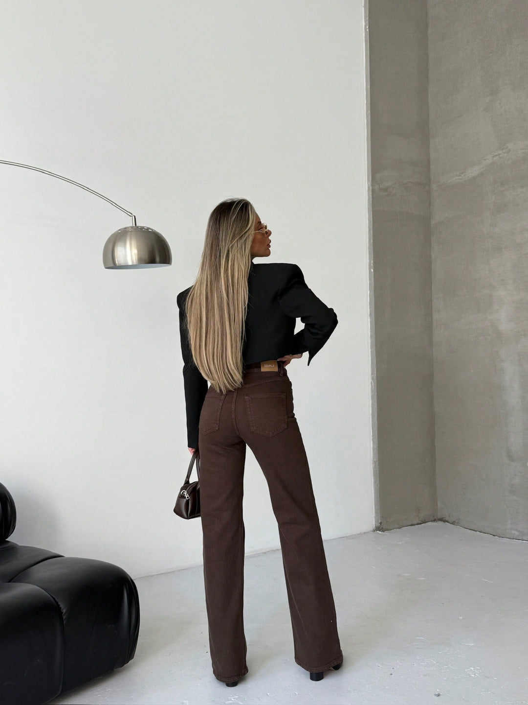 Jeans SHEIN, maro