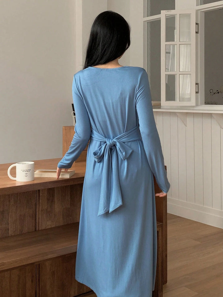 Rochie maxi SHEIN, albastru