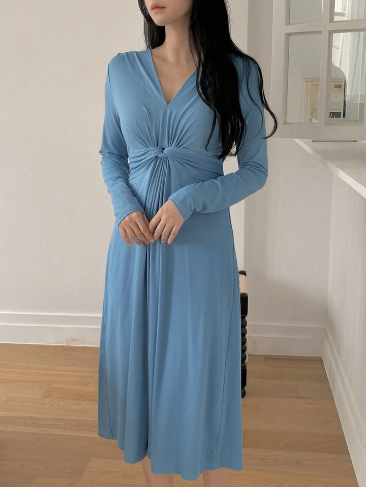 Rochie maxi SHEIN, albastru