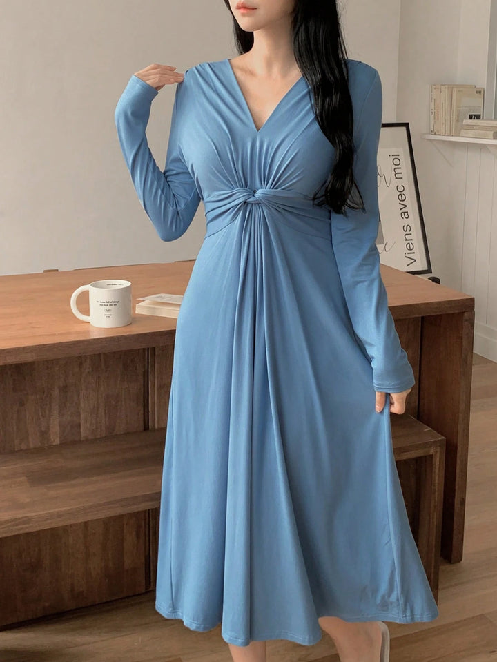 Rochie maxi SHEIN, albastru