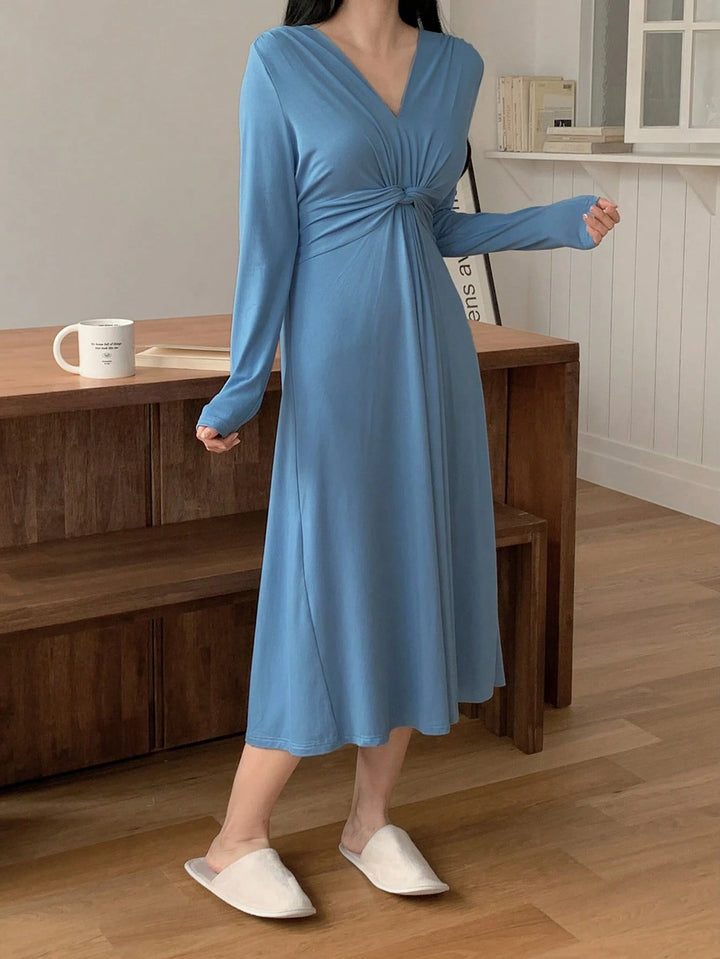 Rochie maxi SHEIN, albastru