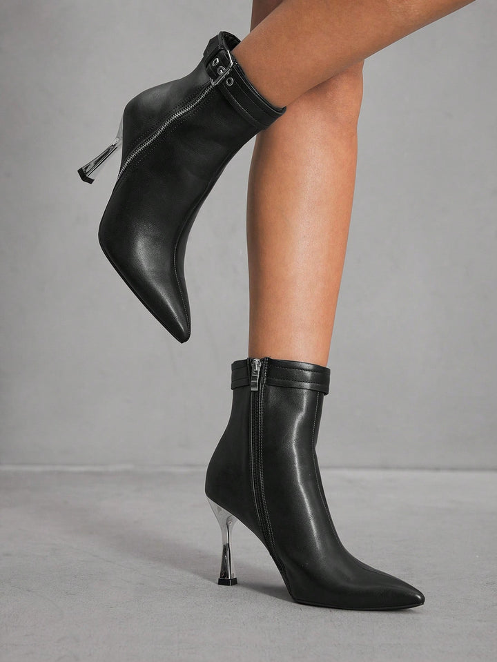 Botine SHEIN, negru