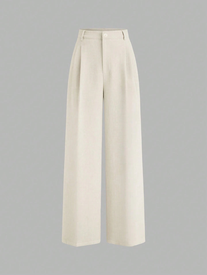 Pantaloni Shein, crem