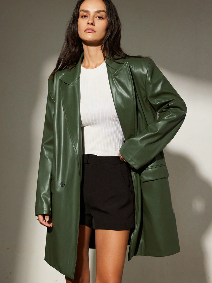 Sacou SHEIN, verde