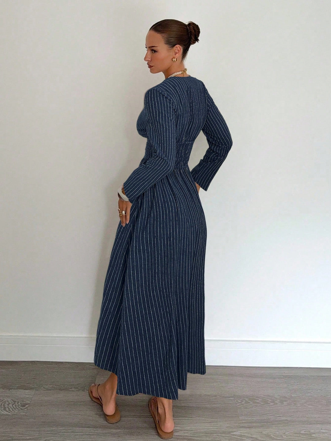 Rochie maxi SHEIN, albastru