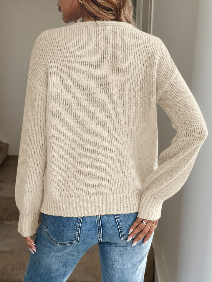Cardigan SHEIN, alb
