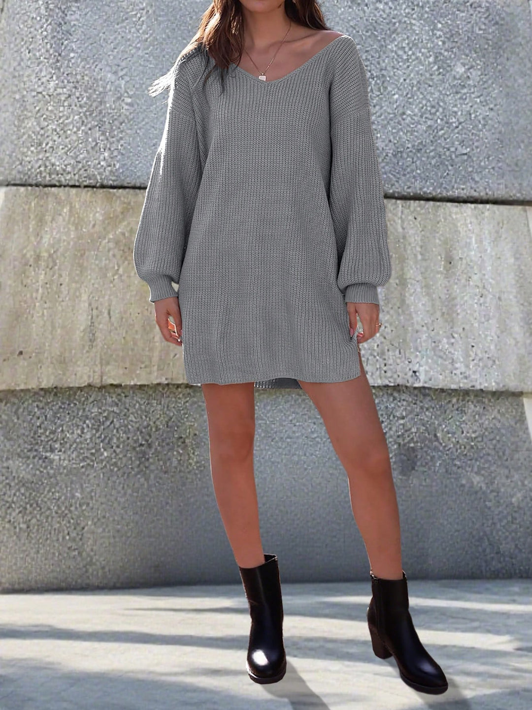 Rochie SHEIN, gri