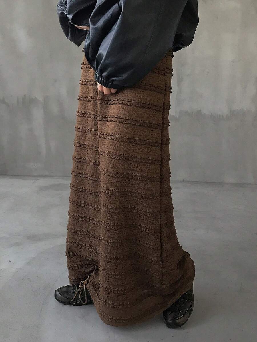 Fusta maxi Shein, maro