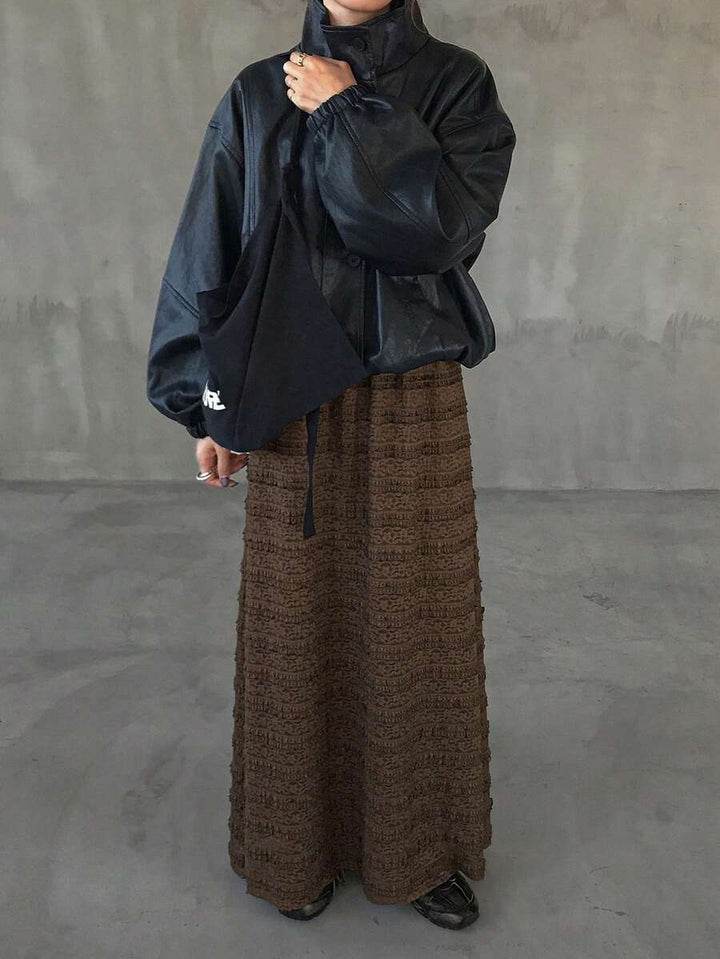 Fusta maxi Shein, maro