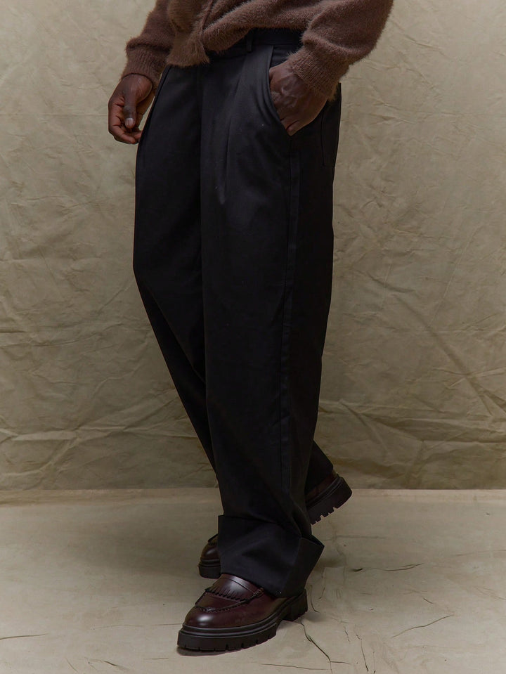 Pantalon SHEIN, negru