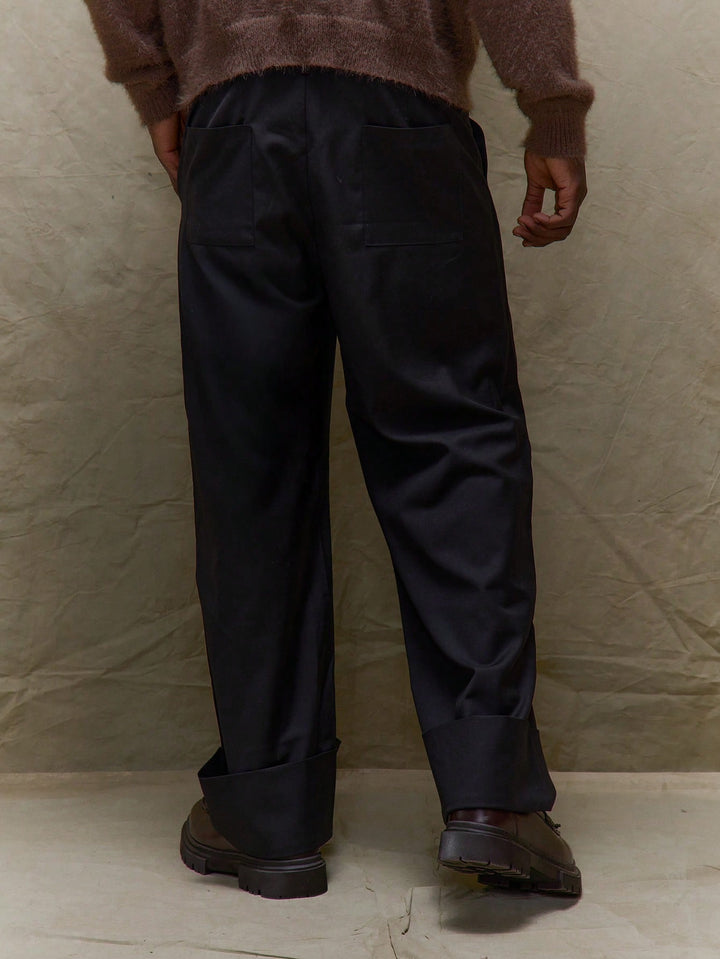 Pantalon SHEIN, negru