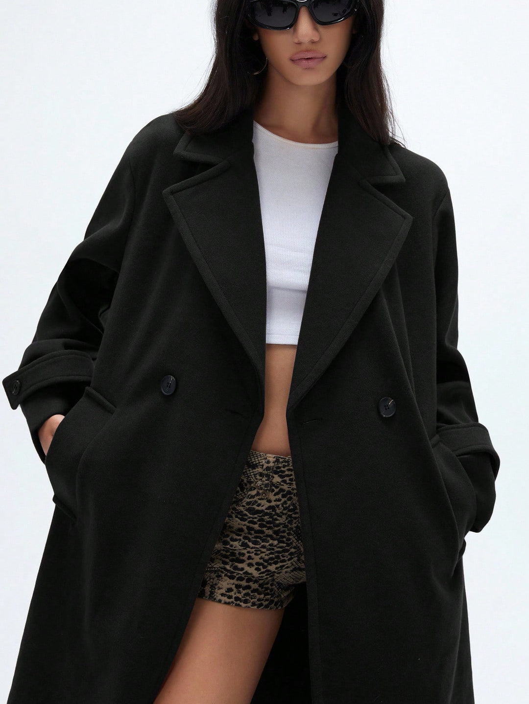 Palton SHEIN, negru
