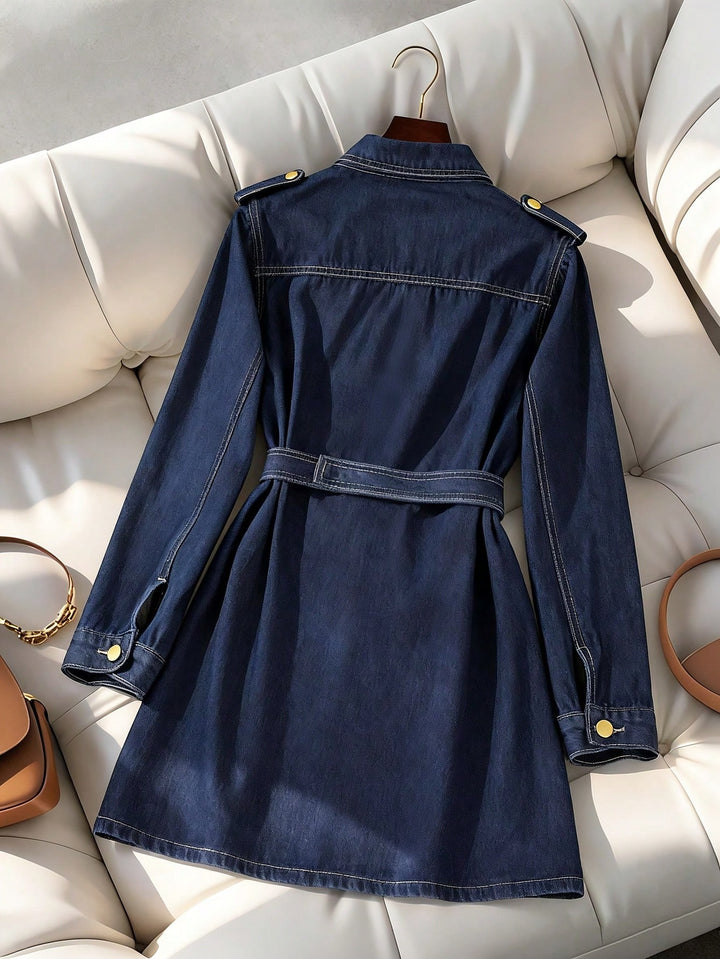 Rochie de blugi SHEIN, albastru