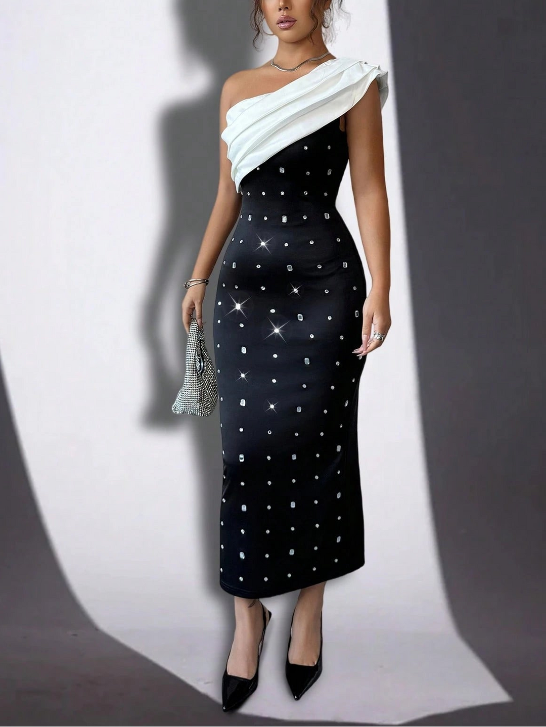 Rochie maxi Shein, negru