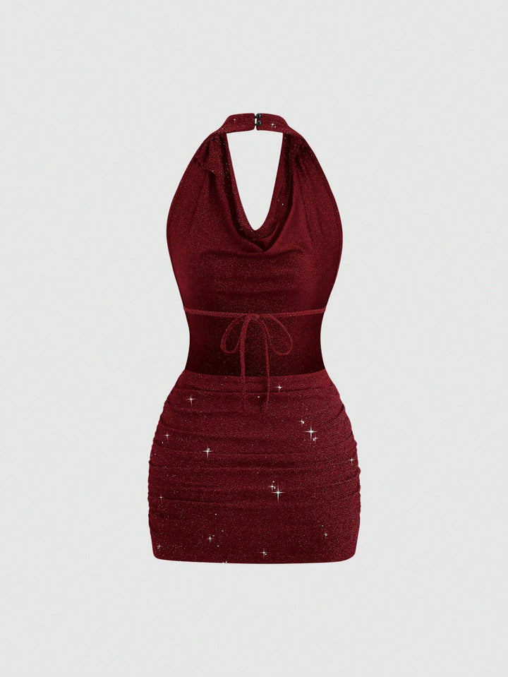 Rochie mini SHEIN, roșu