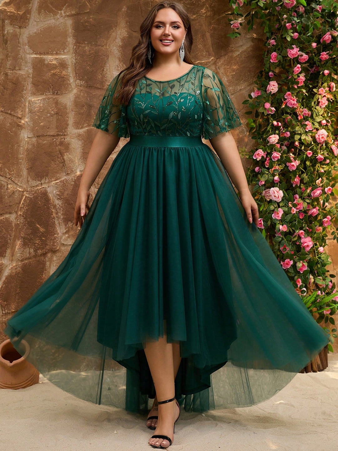 Rochie SHEIN, verde