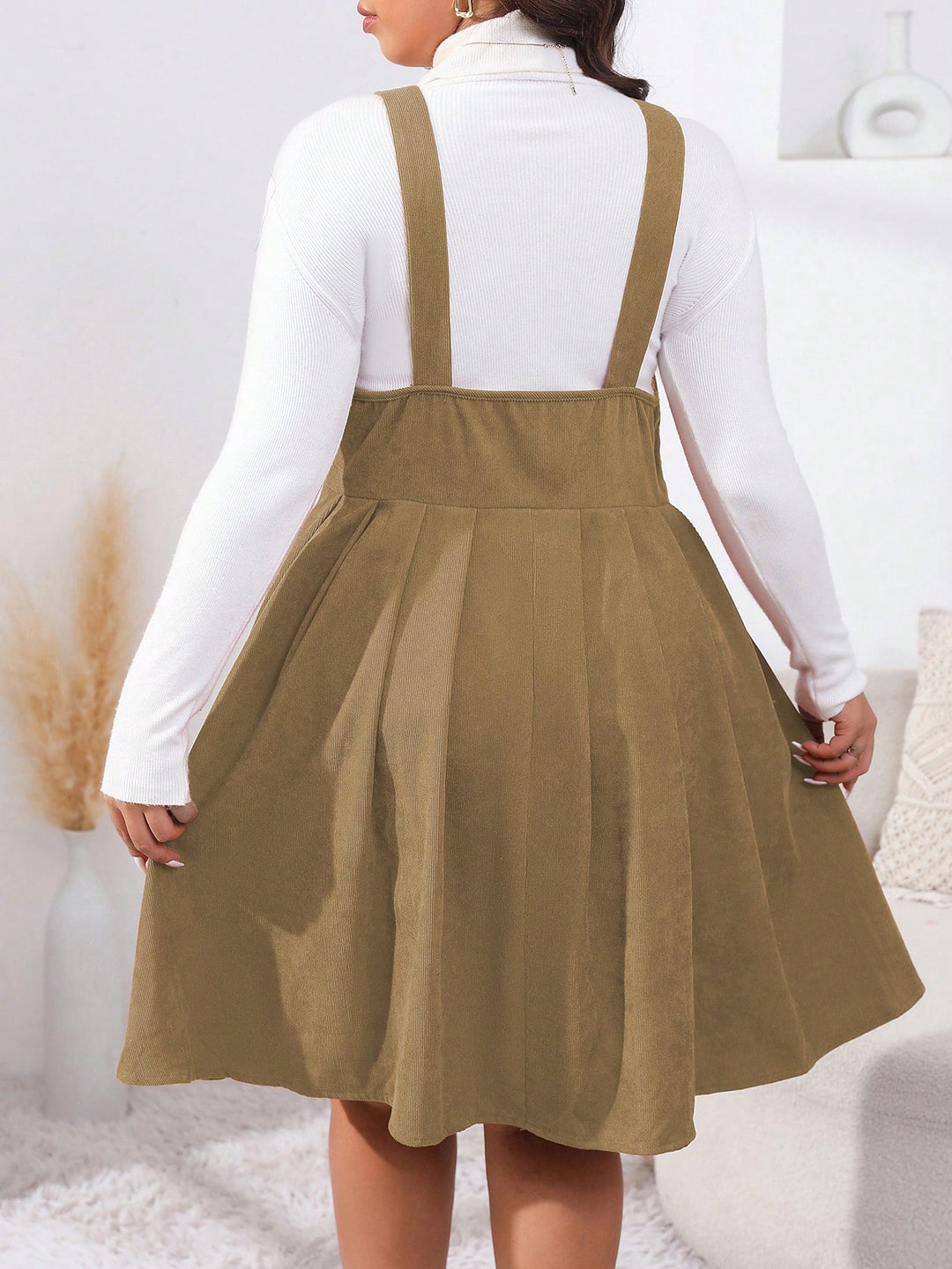 Rochie mini SHEIN, bej