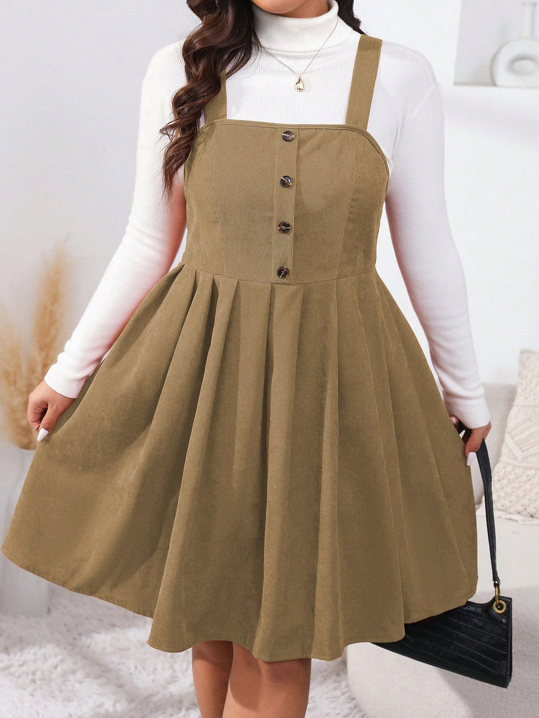 Rochie mini SHEIN, bej