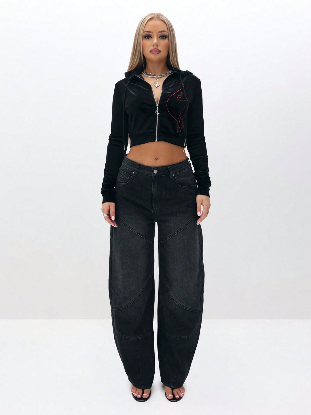 Hanorac SHEIN, negru