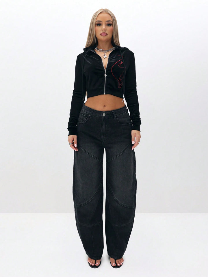 Hanorac SHEIN, negru