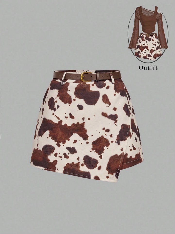 Fustă pantalon SHEIN, mix culori