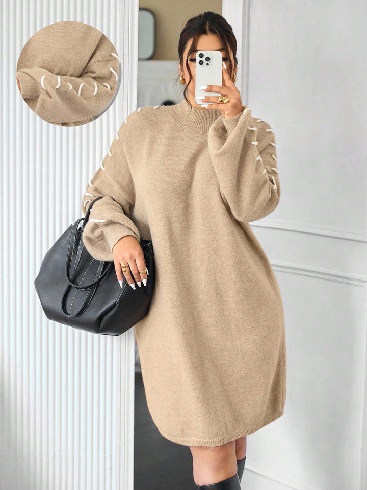 Rochie SHEIN, kaki