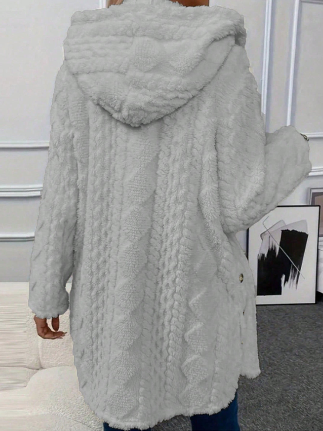 Cardigan SHEIN, gri