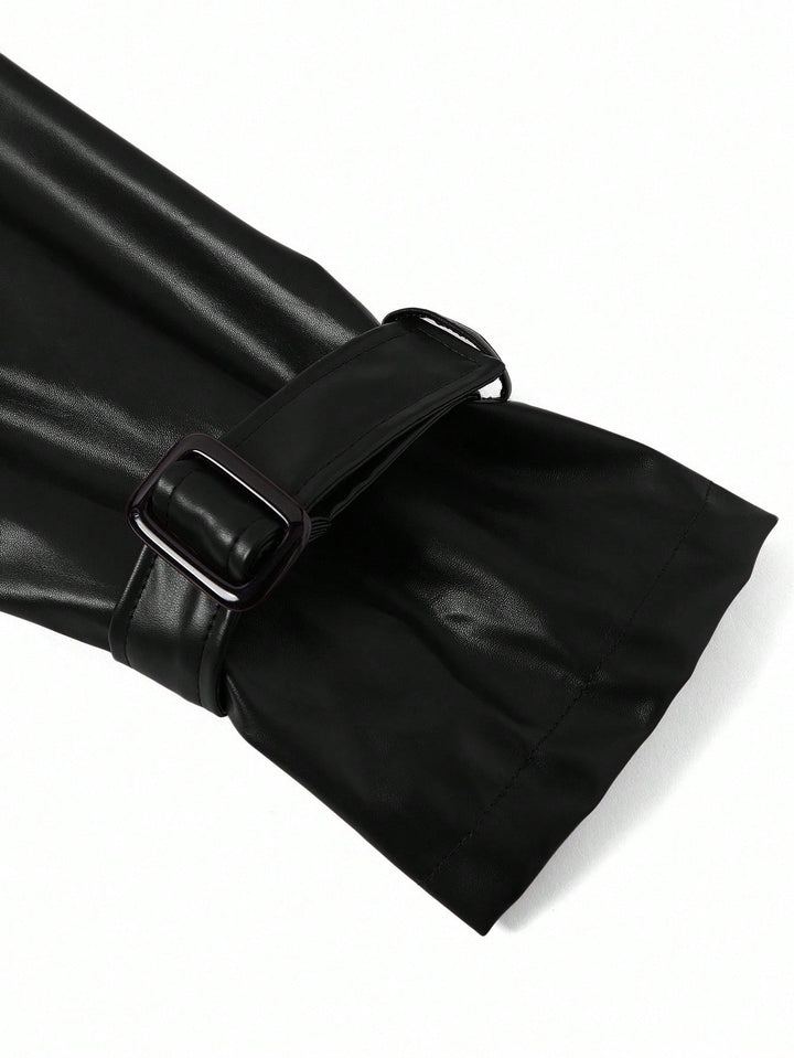Trench SHEIN, negru