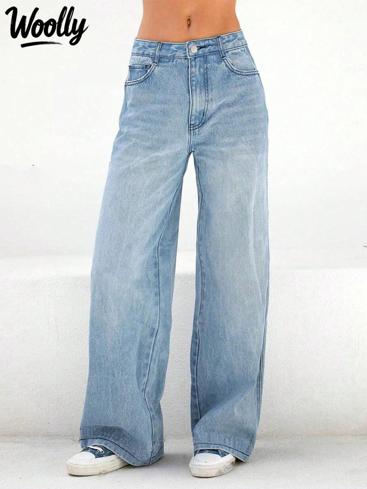 Jeans SHEIN, albastru